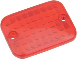 Lente de recambio - repuesto luz de posición MINI-RECTANGULAR roja