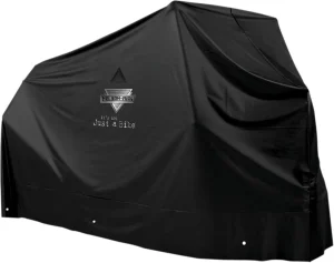 Funda para motocicleta MC-900 Econo - PVC negra doble extra grande