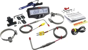 Indicador temperatura gases de escape doble