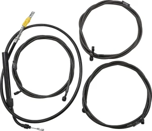 Kit Completo de Cables/Línea de Freno de Manillar Midnight Trenzado - cables CM AB 12-14 FL21