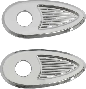 Placas Adaptadoras/Cubridoras para Intermitentes Traseros en Soportes de Guardabarros - Adaptador CH