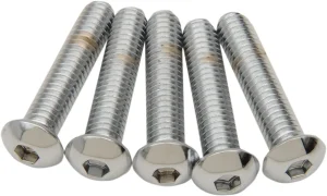 Tornillos cabeza botón de recambio - redondeada 5/16-18X2 cromado