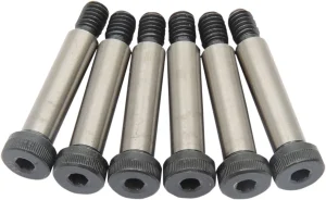 Tornillos cabeza moleteada cuello largo - Pernos de hombro paquete de 6