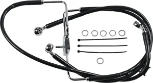 Línea de freno de acero inoxidable de longitud extendida - 16-XL1200CX BL+8