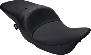 Asiento Freedom Touring - Freedom Tour, vinilo liso negro, FLHT/R/X, FLHTC/U/G <span style="color: red;font-size: 0,5em">- ALMACEN USA-</span>