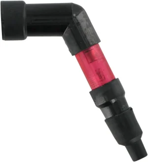 Pipa de bujía con destellos - Tapa intermitente 120° rojo