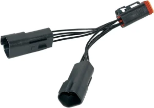 Adaptador Y toma de alimentación