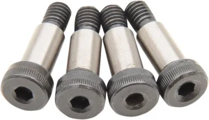 Tornillos cabeza moleteada cuello largo - Pernos de hombro paquete de 4