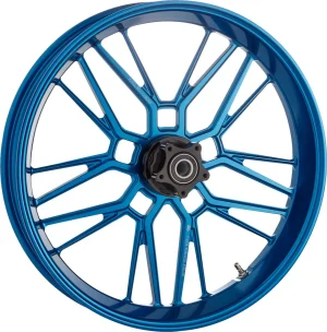 Llanta con radios ramificados - Llanta Split Spoke 21 X 5.5, azul <span style="color: red;font-size: 0,5em">- ALMACEN USA-</span>