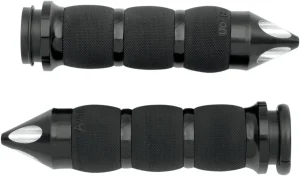 Puños con almohadilla de aire Spike - Puños Air Cushion throttle-by-wire negro