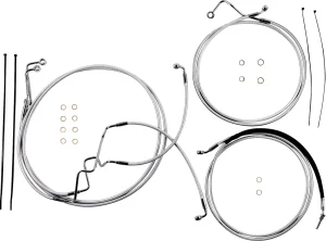 Kit de instalación de manillar Sterling Chromite II® Designer - cables SC 6"RISE