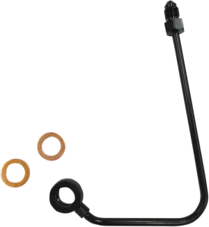 Adattatore linea freno superiore ABS - cromo nero