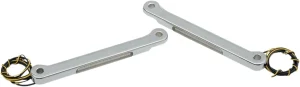 Intermitentes delanteros LED - Luz intermitente montada en horquilla delantera Cromo