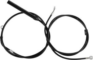 Kit de cable de manillar/línea de freno de vinilo negro estándar