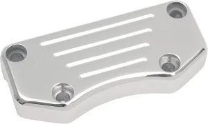 Abrazadera de manillar Buffalo - 1.25" BALL-MILLED Cromo <span style="color: red;font-size: 0,5em">- ALMACEN USA-</span>