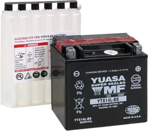 Batería AGM sin mantenimiento - 150 mm x 87 mm x 145 mm