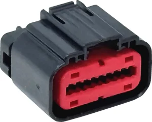 Conector de unidad de control del motor - hembra con terminal 18 posiciones negro 72664-12 <span style="color: red;font-size: 0,5em">- ALMACEN USA-</span>