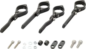 Set de soportes para foco delantero - Dualax ajustable CNC HDLGHT BRC