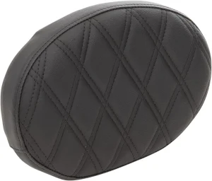 Almohadilla para respaldo - ovalada diamante negro <span style="color: red;font-size: 0,5em">- ALMACEN USA-</span>