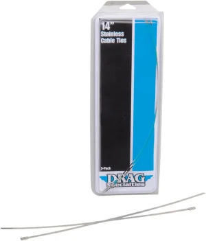 Bridas metálicas de acero inoxidable - cable 14"