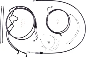 Kit de instalación de manillar KARBONFIBR Designer - cables KF 10"RISE