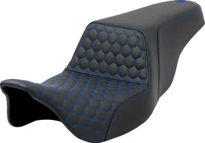 Asiento Step-Up Honeycomb - escalonado HC con costura azul