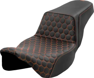 Asiento Step-Up Honeycomb - alcance extendido - costura naranja