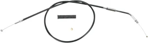 Cable de acelerador/ralentí de vinilo negro - acelerador 31.75"