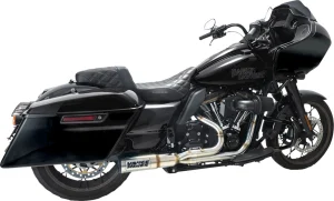 Sistema de escape 2-en-1 High Output PCX™ - 2-1 de alto rendimiento cepillado Touring <span style="color: red;font-size: 0,5em">- ALMACEN USA-</span>