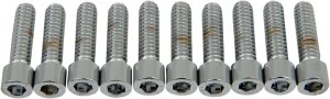 Tornillos de cabeza Allen - 1/4-20X0.875 liso Cromo <span style="color: red;font-size: 0,5em">- ALMACEN USA-</span>