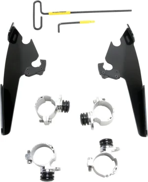 Kit de anclaje completo Trigger-Lock para parabrisas Fats/Slim <span style="color: red;font-size: 0,5em">- ALMACEN USA-</span>