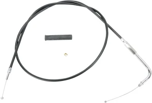 Cable de acelerador/ralentí de vinilo negro - acelerador 43"