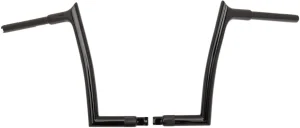 Manillar 1-1/4" EZ Install con extremo puntiagudo - 12" negro L-FLTR pintado