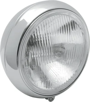 Conjuntos de foco delantero 7" - Faro liso Cromo HD FLST