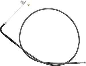 Cable de acelerador/marcha en vacío trenzado KARBONFIBR - acelerador de fibra de carbono