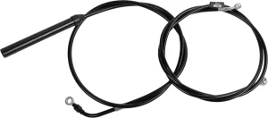 Kit de cable de manillar/línea de freno de vinilo negro estándar