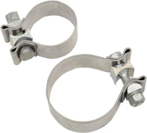 Abrazaderas para silenciador en acero inoxidable