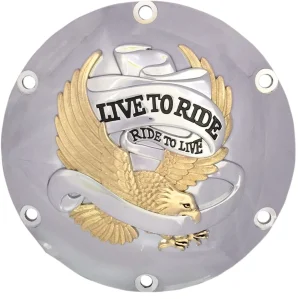 Tapa Derby Live To Ride - DRBY LTR dorada 04-22XL