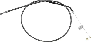 Cable de acelerador/marcha en vacío trenzado KARBONFIBR - acelerador de fibra de carbono