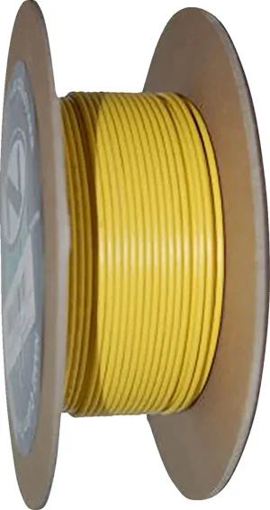 Bobina de Cable de Color OEM - 20-GAUGE primario 100' amarillo <span style="color: red;font-size: 0,5em">- ALMACEN USA-</span>