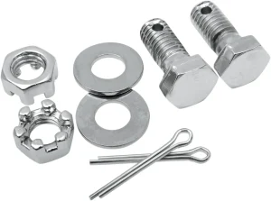 Kits de tornillería cromada - Anclaje de pinza trasera 73-83FLFX <span style="color: red;font-size: 0,5em">- ALMACEN USA-</span>