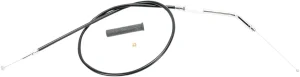 Cable de acelerador/ralentí de vinilo negro - acelerador 28.75"