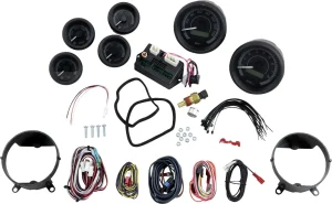 Kit de instrumentos analógico/digital MVX-8K Series - relojes serie negro gris <span style="color: red;font-size: 0,5em">- ALMACEN USA-</span>