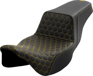 Asiento Step-Up Honeycomb - Alcance extendido - Costura dorada