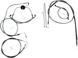 Kit de instalación de manillar Black Pearl™ Designer - cables de control BP 10