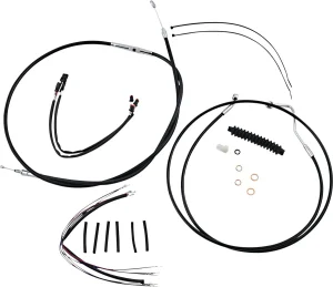Kit de Instalación de Manillar XR - cables de mando XR negro/cromo