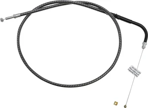 Cable de acelerador/marcha en vacío trenzado KARBONFIBR - acelerador de fibra de carbono