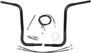 Kit de manillar redondo EZ Install de 1-1/4" - 16" BL RT L FL