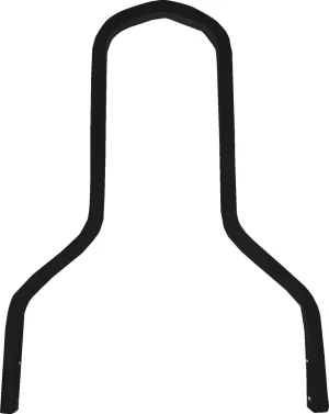 Sissy bar cuadrada - Sissybar SQR corto 11BLK <span style="color: red;font-size: 0,5em">- ALMACEN USA-</span>