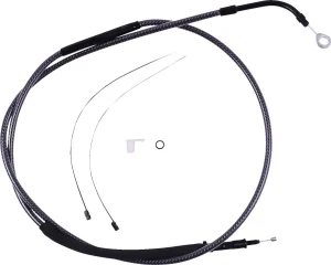 Cable de embrague KARBONFIBR pulido de alta eficiencia